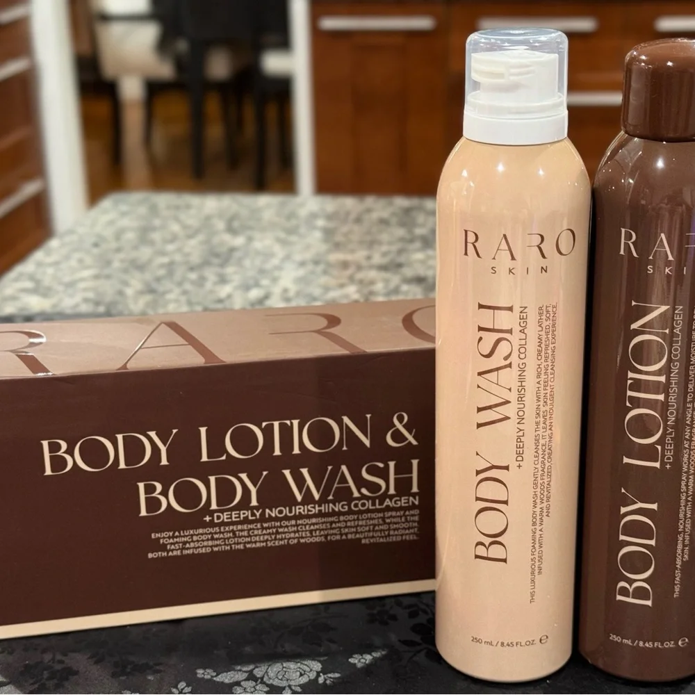 Rarro Skin Duo Body Wash and Lotion Set